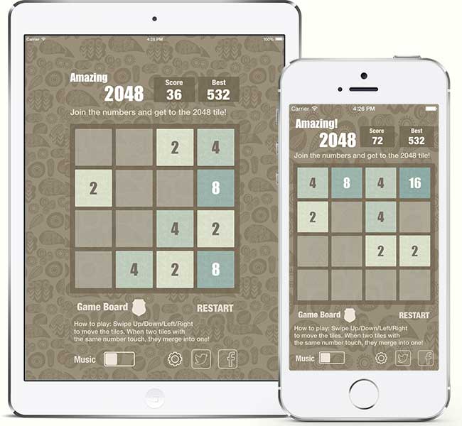 Amazing 2048